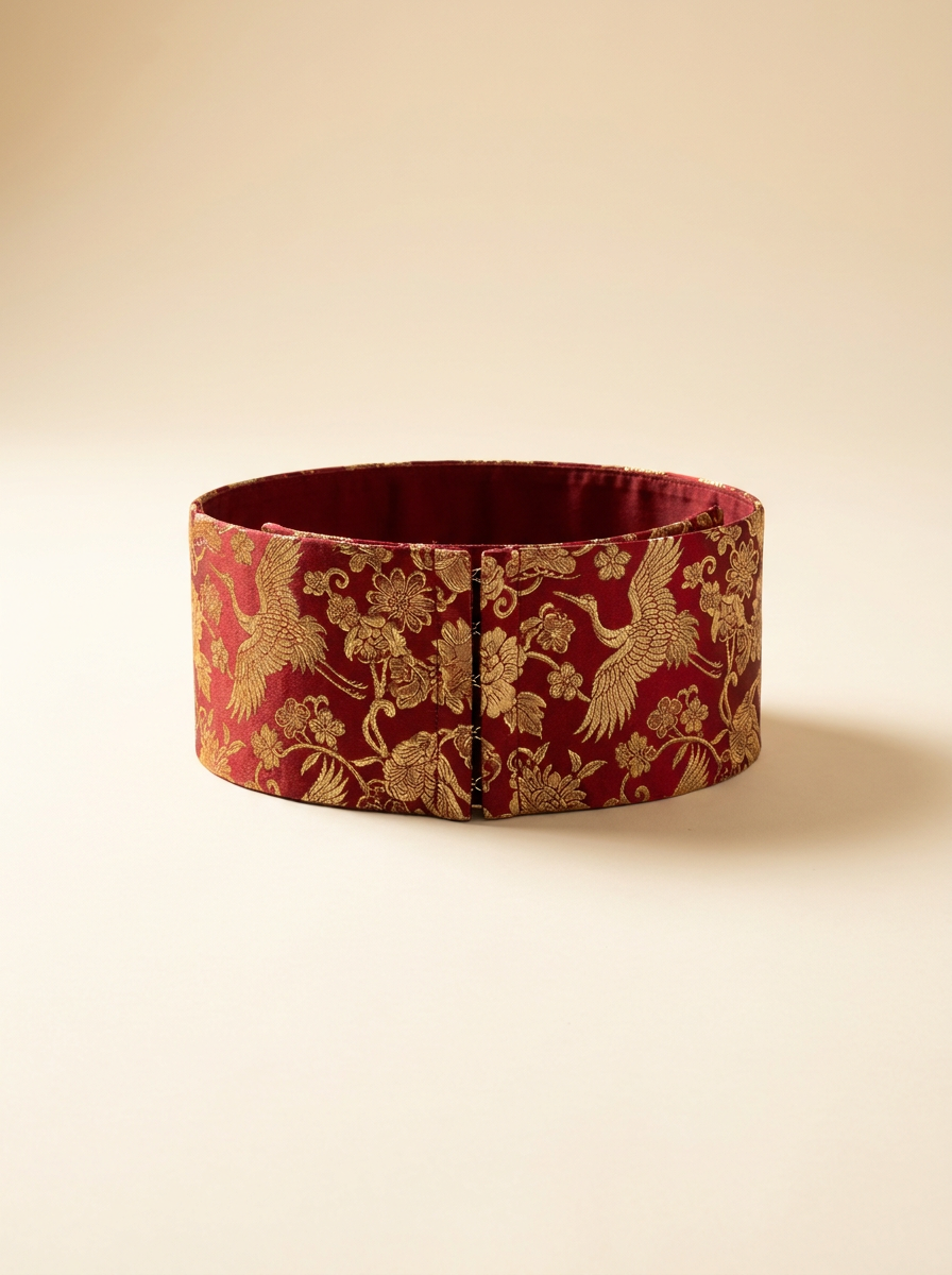 Obi-Style Brocade Belt