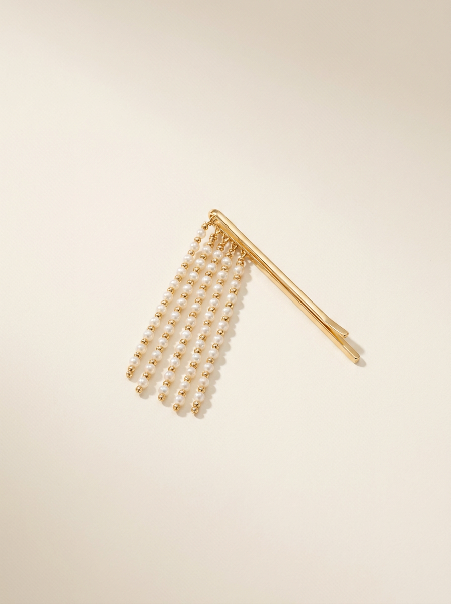 Beaded Step Hairpin