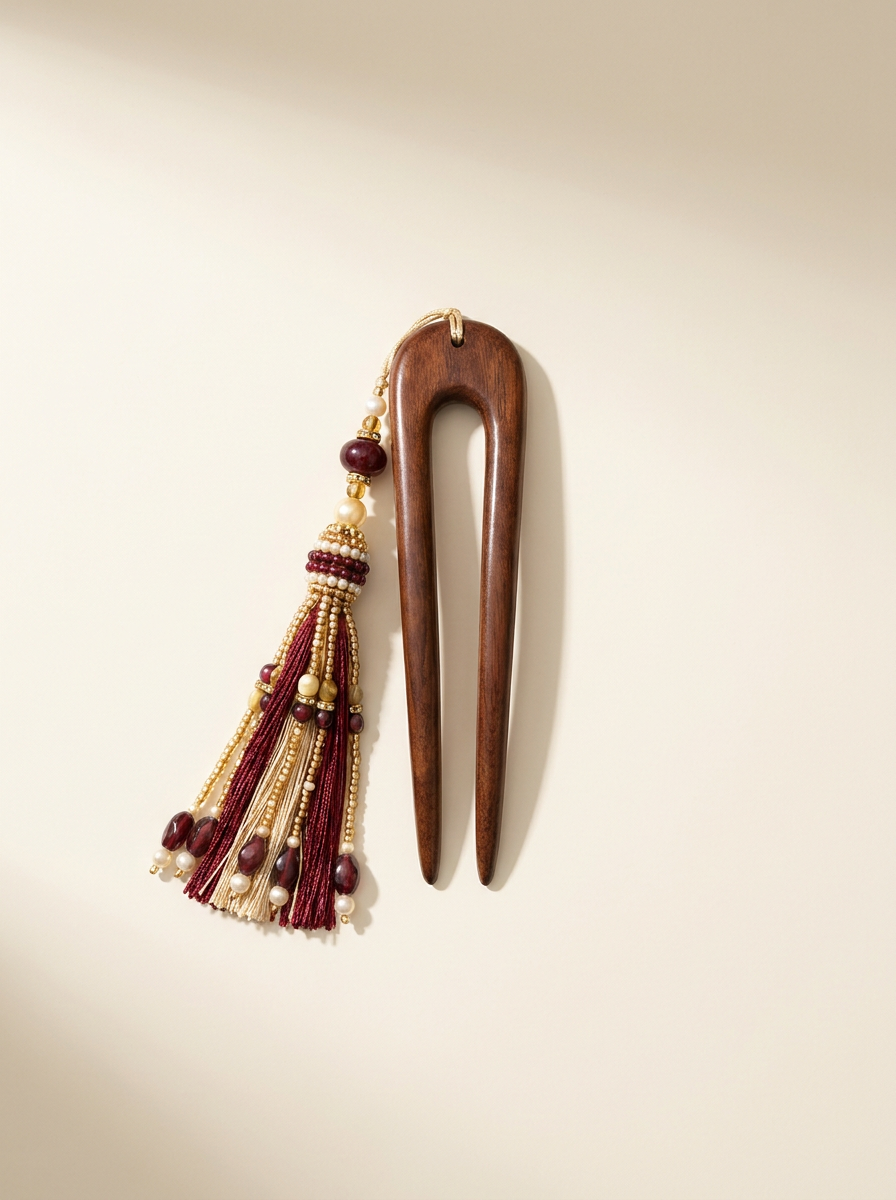 Tasseled Hair Fork