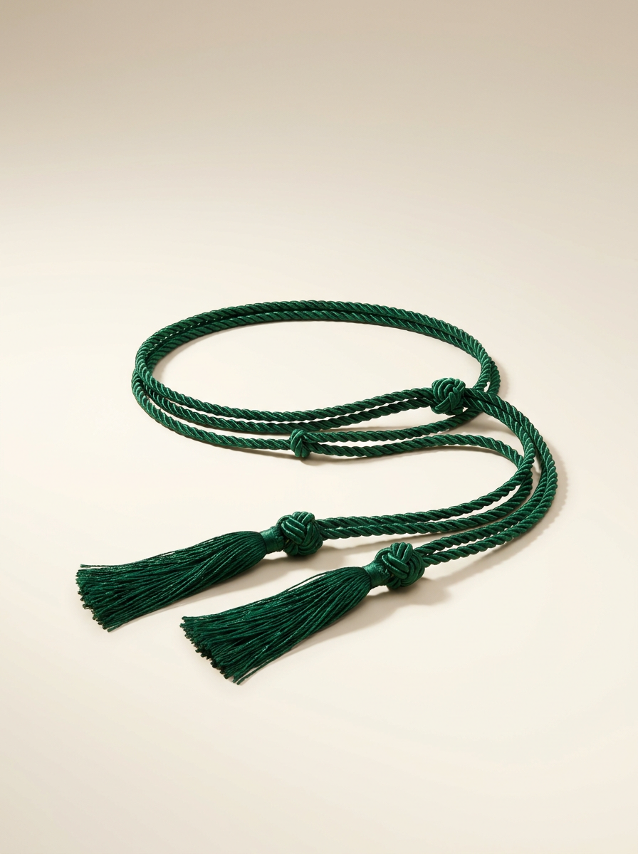 Knotted Cord Waist Belt