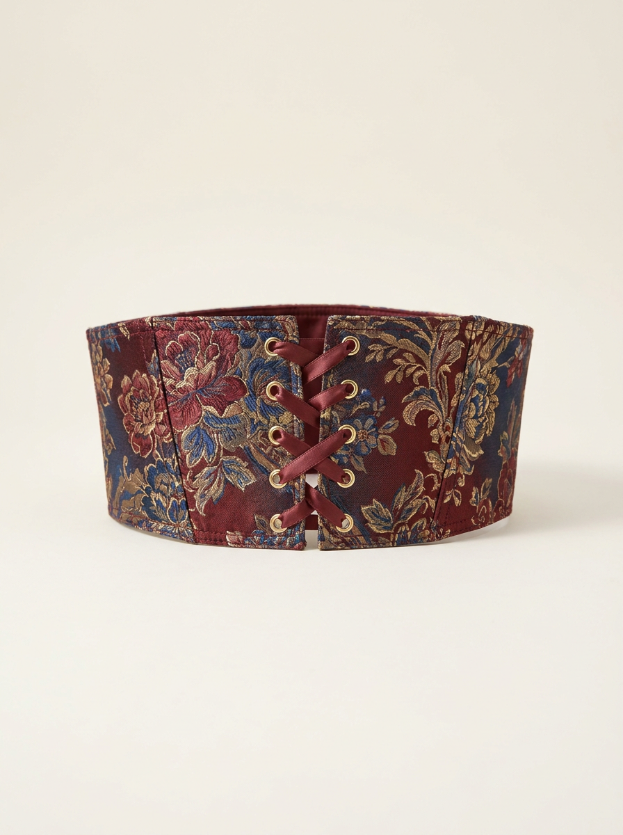 Brocade Corset Belt