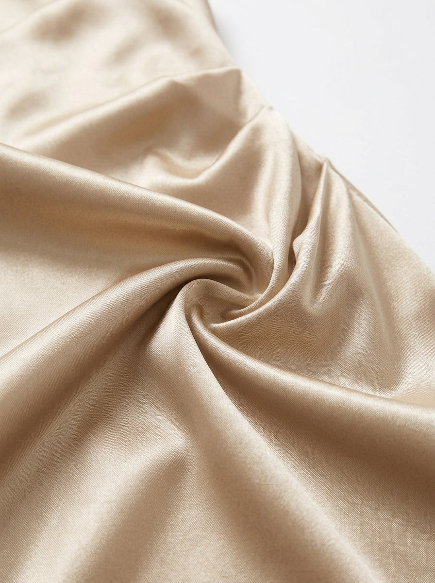 KoKodress Satin High Neck Ruched Maxi Dress for Formal | detail-13.jpg