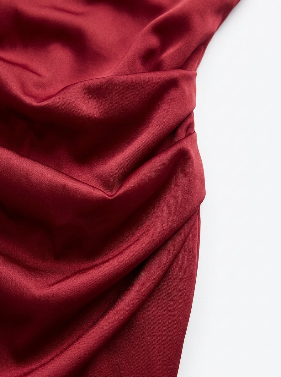 KoKodress Halter Ruched Maxi Dress for Prom | detail-15.jpg