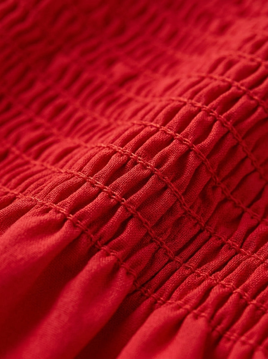KoKodress Smocked Ruffle Sleeve Tiered Maxi Dress for Vacation | detail-4.jpg