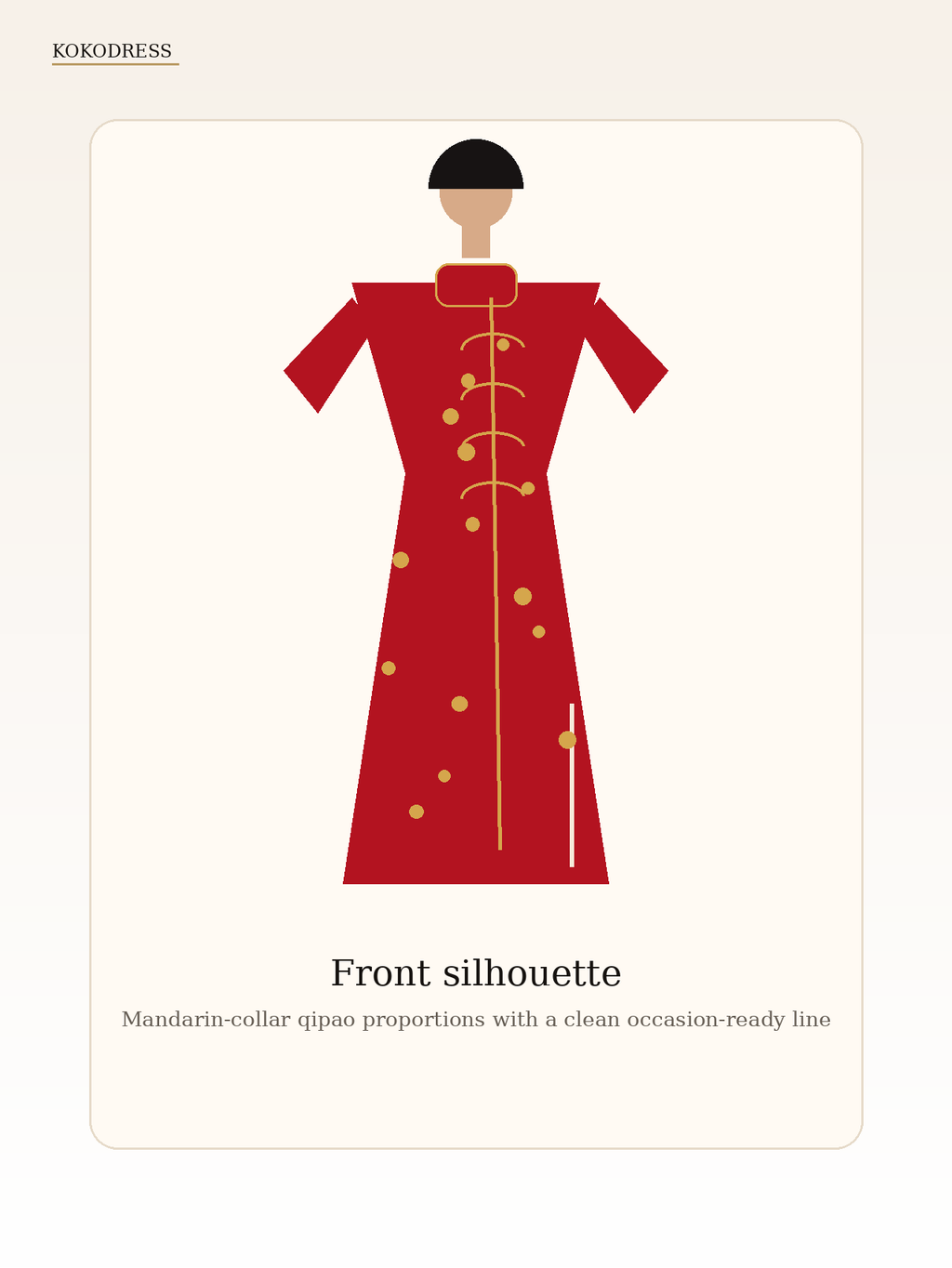 Chinese New Year Celebration Qipao Dress - Kokodress qipao view 2