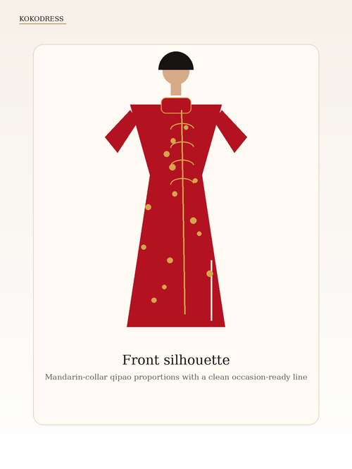 Chinese New Year Celebration Qipao Dress - Kokodress qipao view 2