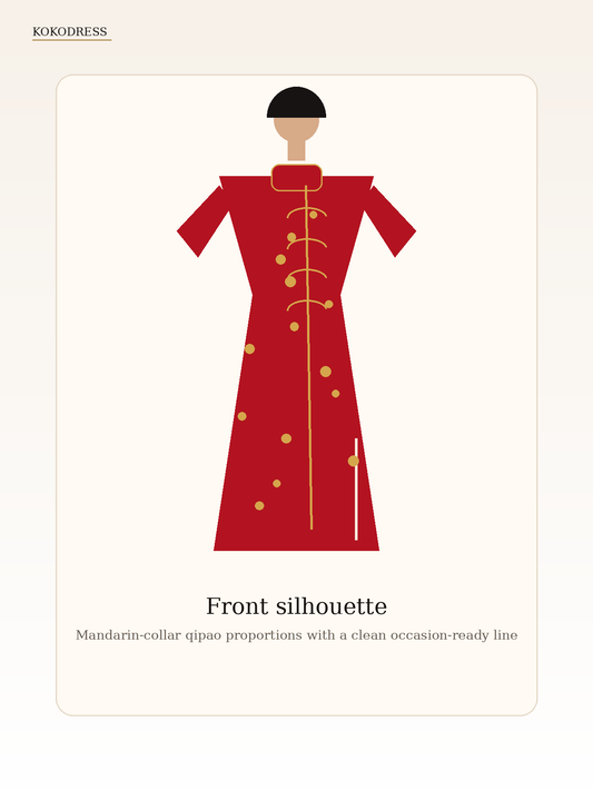 Chinese New Year Celebration Qipao Dress - Kokodress qipao view 2